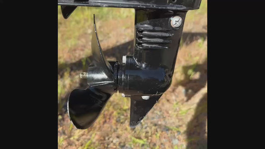No More Buckets: Outboard motor flusher
